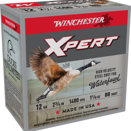 WINCHESTER XPERT STEEL WTRFWL 12G 2-3/4" 1-1/8OZ 25RD