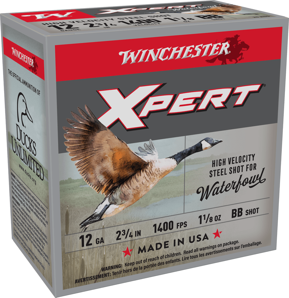 WINCHESTER XPERT STEEL WTRFWL 12G 2-3/4" 1-1/8OZ 25RD