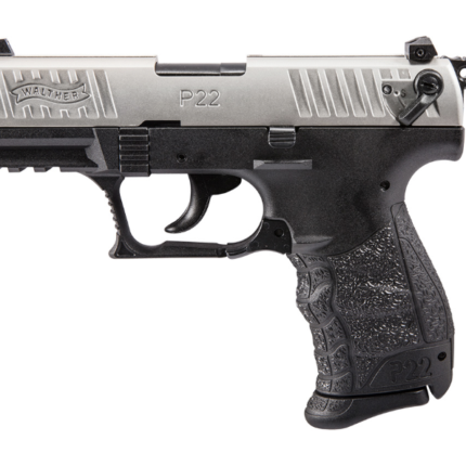 WALTHER P22Q 22LR PSTL NICKEL/BLK 10RD