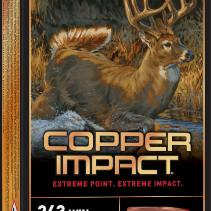 WINCHESTER COPPER IMPACT 243WIN 85G LD FRE 20RD BX 200RD CASE