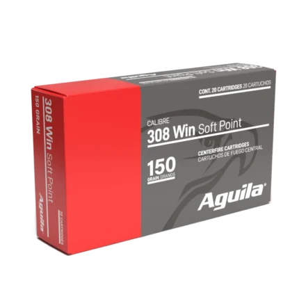 AGUILA 308WIN INTERLOCK 150GR BTSP 20RD BX 10 BOXES PER CS