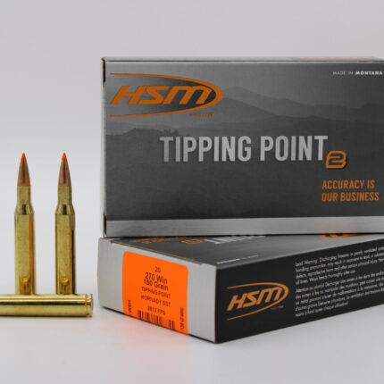 HSM AMMUNITION 270 WIN 150GR TIPPING PT 20RD BOX 20 BOXES PER CASE