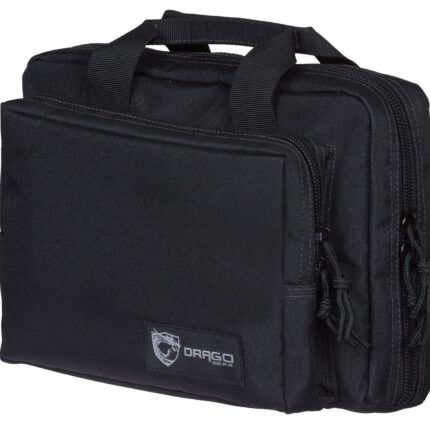DRAGO PRO GEAR DOUBLE PISTOL CASE BLACK (24/CASE)