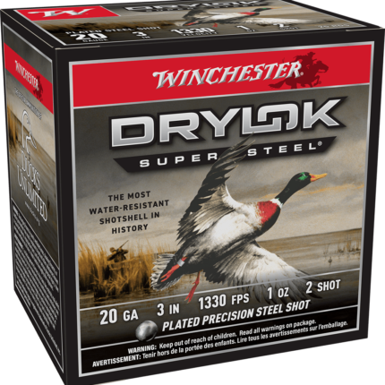 WINCHESTER DRYLK STL MAG 20G 3" 1OZ 25/250