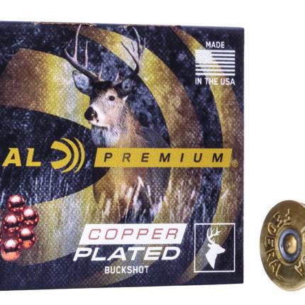 FEDERAL 12GA 3" MAG. 41 PELLETS-4 BUCK 5 RD/BX 50 BX/CS