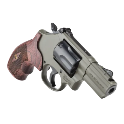 SMITH & WESSON PC MODEL 19 CARRY COMP 357 MAG REVOLVER 2.5" MOSS CERAKOTE 6RD