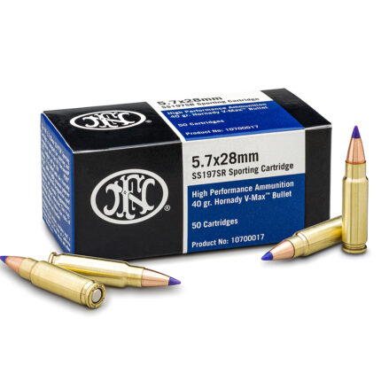 FN SS197SR 5.7X28 40G VMAX 50RD BX 500RD CASE
