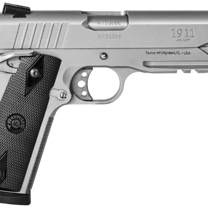 TAURUS PT1911 45ACP STS PSTL 5" 2-8RD PIC RAIL