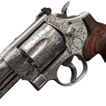 SMITH & WESSON 629 DELUXE STS ENGRAVED ALASKAN GRIZZLY 44MAG 3" 6RD DA/SA
