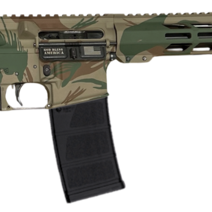 POF P-15 BASE RHODESIAN BRUSH STROKE 5.56 16.5"BBL, 15"MLOK RAIL, DIRECT IMPENGMENT 1-30RD MAGAZINE