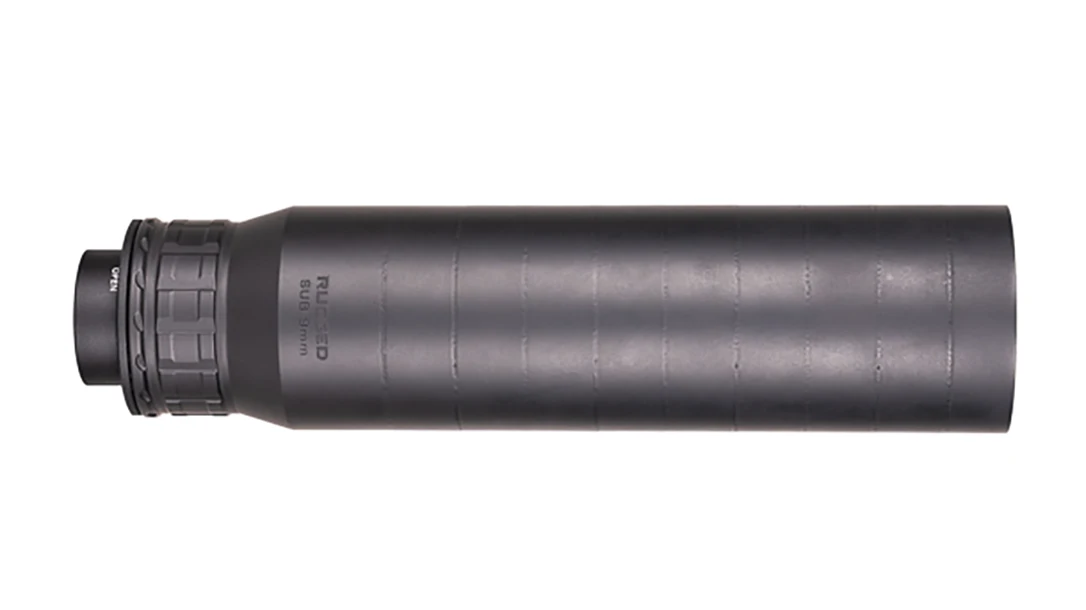 RUGGED SUB9 SUPPRESSOR 9MM .360 PCC/SMG/PDW, FULL AUTO RATED, RU3 INCLUDED