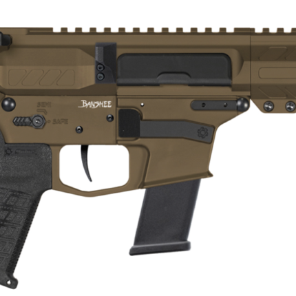 CMMG PISTOL, BANSHEE, MK10, 10MM, 8", MIDNIGHT BRZ W/ADJ RIP BRACE