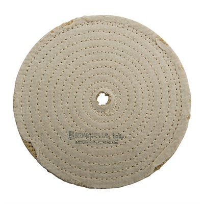 SISAL POLISHING WHEEL, 8'' X .375'', 5/8'' ARBOR