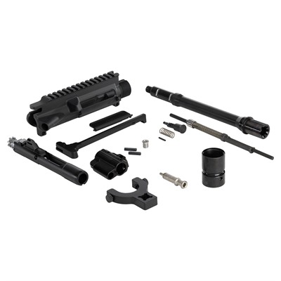 BRN-4 STRIPPED BARREL,10.4'' MEDIUM, 1-7, 1/2''-28,BLK NITRIDE