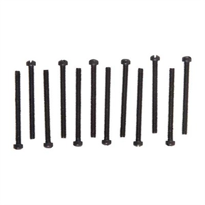 2-56X1'' FILLISTER HEAD SCREWS 12 PACK