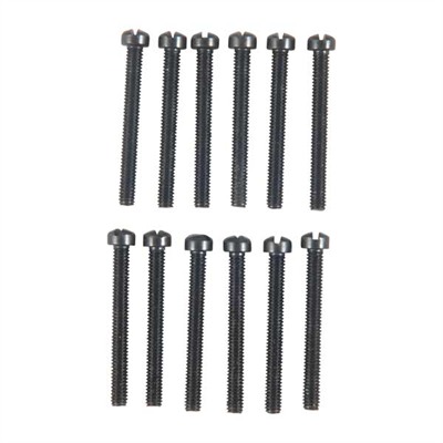 3-56X7/8'' SLOTTED FILLISTER HEAD SCREWS 12 PACK