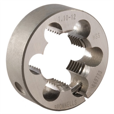 BARREL/RCVR DIE 2â DIA. 1.10â-12 TPI FOR LARGE RING MAUSER
