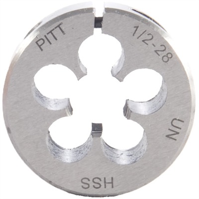 FLASH SUPPRESSOR ROUND DIE 1'' DIA, 1/2''-28 TPI FOR AR-15-M16