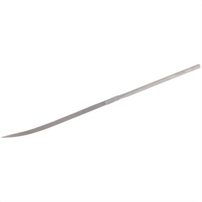 THREE SQUARE 60 DEGREE BENT NEEDLE FILE MEDIUM CUT STEEL