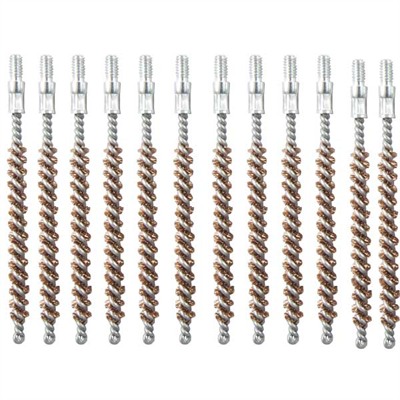 DOUBLE-TUFF BRONZE RIFLE BRUSH 22 CALIBER CENTERFIRE 12 PACK