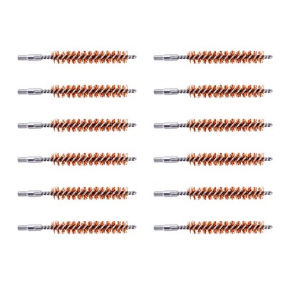 DOUBLE-TUFF BRONZE RIFLE BRUSH 338 CALIBER 12 PACK