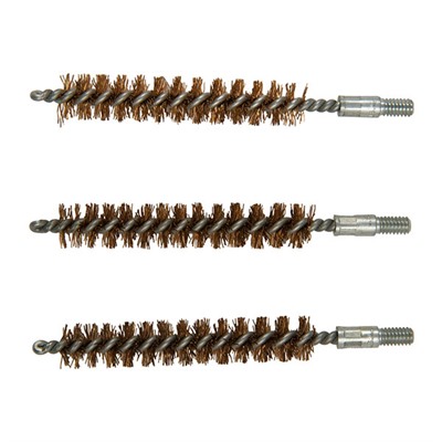 DOUBLE-TUFF BRONZE RIFLE BRUSH 375 CALIBER 3 PACK