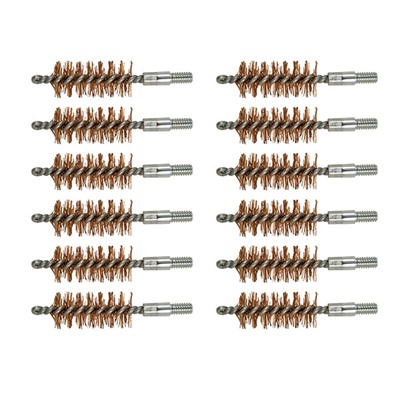 DOUBLE-TUFF BRONZE PISTOL BRUSH 475-480 CALIBER 12 PACK