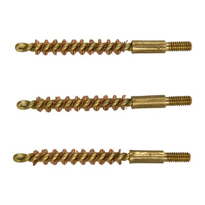 STANDARD LINE BRONZE PISTOL BRUSH 17 CALIBER 3 PACK
