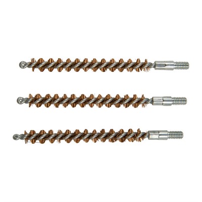 STANDARD LINE BRONZE RIFLE BRUSH 6MM-25 CALIBER 3 PACK