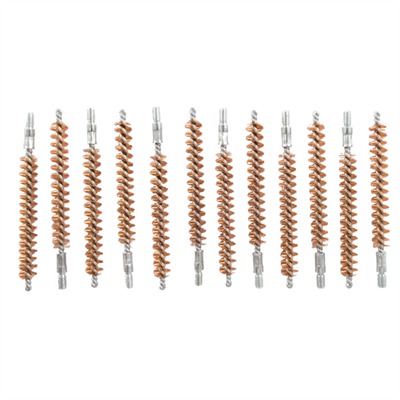 STANDARD LINE BRONZE RIFLE BRUSH 30 CALIBER 12 PACK