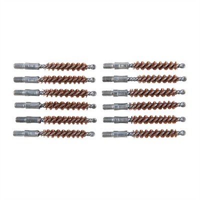 STANDARD LINE BRONZE PISTOL BRUSH 22 CALIBER 12 PACK