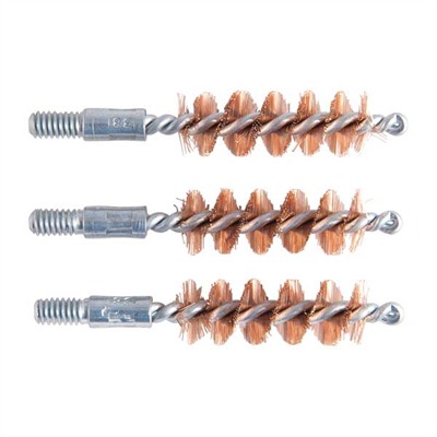 STANDARD LINE BRONZE PISTOL BRUSH 9MM-38/357 CALIBER 3 PACK