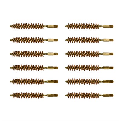 BEEFY BORE BRUSH, BRONZE, .375 CALIBER RIFLE, 12 PACK