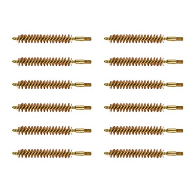 SPECIAL LINE BRASS RIFLE BRUSH 338 CALIBER 12 PACK