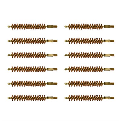 SPECIAL LINE BRASS RIFLE BRUSH 375 CALIBER 12 PACK