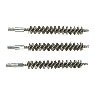 STANDARD LINE STAINLESS 8MM RIFLE BRUSH 3 PACK