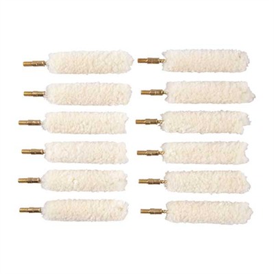 WOOL BORE MOP 44-45 CALIBER 12 PACK