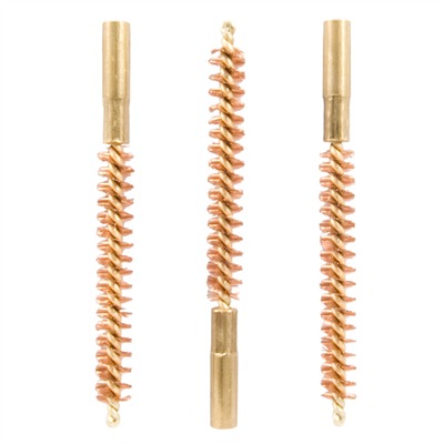 SPECIAL LINE DEWEY BRUSH, BRONZE, .30 CALIBER RIFLE, 3 PACK