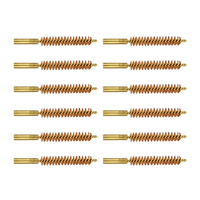 SPECIAL LINE DEWEY BRUSH, BRONZE, .38 CALIBER RIFLE, 12 PACK