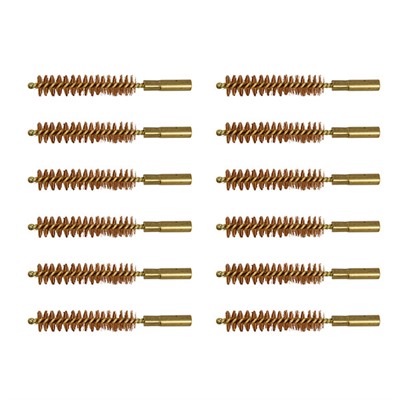SPECIAL LINE DEWEY BRUSH, BRONZE, .45 CALIBER RIFLE, 12 PACK