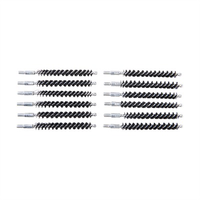 STANDARD LINE BRUSH, NYLON, 6MM RIFLE BRUSH, 12 PACK