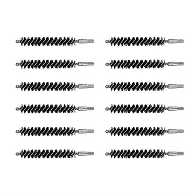 STANDARD LINE BRUSH, NYLON, .338 CALIBER RIFLE, 12 PACK