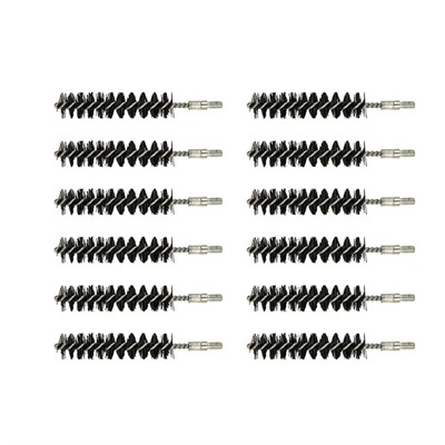 STANDARD LINE BRUSH, NYLON, .44/.45 CALIBER RIFLE, 12 PACK