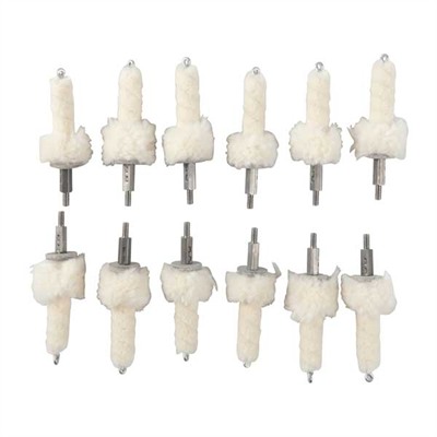 AR-15/M16 WOOL CHAMBER MOP 223 REMINGTON 8-32M 12 PACK