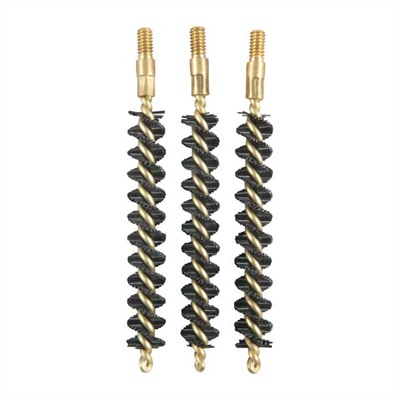HEAVY WEIGHT NYLON RIFLE BRUSH 338 CALIBER 3 PACK