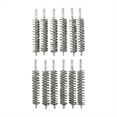 CHAMBER BRUSH, STAINLESS STEEL, .44/.45 CAL REVOLVER,12 PACK