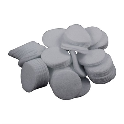 ROUND COTTON FLANNEL PATCHES, .88'', .17/.22 CAL, 100 PACK