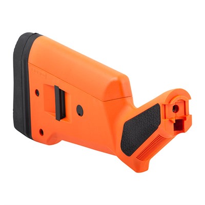 SGA BUTTSTOCK AMBIDEXTROUS FOR 12GA MOSSBERG 500/590 ORANGE