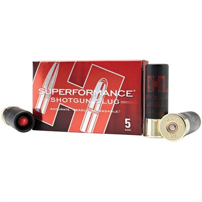 SUPERFORMANCE 12 GAUGE 2-3/4'' 300 GR SABOT SLUG SHOT 5/BOX