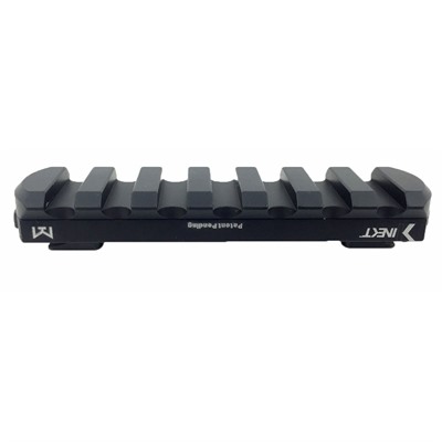 M-LOK RAIL 7 SLOT PICATINNY ALUMINUM BLACK 3.73''